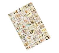 RASTKY Papel Decorativo Para Álbum De Recortes Serie Poesía Dappled 100 Hojas, Papel De Fondo De Diario Estético Vintage Para Manual, Cuaderno, Kraft De Diseño Clásico (Tipo 2)