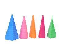 RASTKY Paper Quilling Border Buddy Tower con 5 Formas Geométricas para Manualidades Hechas a Mano, Fácil Extracción para Entusiastas del Papel Quilling
