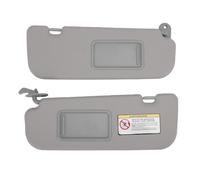 RASTKY Parasoles para Coche, Repuesto del Lado Izquierdo Derecho para Veloster 2012 2013 2014 2015 con Material ABS Gris Claro, Ajuste Directo OEM 852102V130TX 852202V140TX