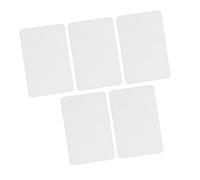 RASTKY Parche de Reparación de Botes Inflables de 5 Piezas - Parches de Reparación Impermeables de PVC Kayaks, Canoas, Balsas y Juguetes Acuáticos - Kit de de Botes para Prevención de Fugas (White)