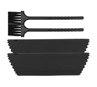 RASTKY Pelacables de Ajo, Tubo de Pelado Rápido, Cepillo de Rodillo de Silicona sin Olor, Utensilio de Cocina Fácil de Limpiar para Chefs Caseros, Negro, 2 X 5,1 Pulgadas, 2 Juegos