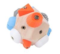 RASTKY Pelota de Entrenamiento de Escalada 3D Rutina Personalizable de Madera Construcción de Fuerza y precisión para Entusiastas de la Escalada Madera 3.94 "x 3.94" 12.9 Oz