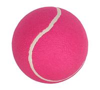 RASTKY Pelota de Tenis Inflable de 8 Pulgadas, Fieltro de Felpa No Tóxico para Autógrafos, Deportes, Portátil para Juegos en Interiores y Exteriores (Pink)