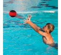 RASTKY Pelota Que Rebota en la Playa, Juego de Pelota Acuática de Primera Calidad para Exteriores, Negro + Rojo, Seguro, No Tóxico, 2,2 Pulgadas para Actividades de Entretenimiento Familiar (#)