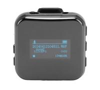 RASTKY Pequeño Reproductor de MP3, Batería de Larga Duración, Lector de Libros Electrónicos para Ratones de Biblioteca, Reproductor de Música MP3 HiFi de 128 X 64 con Cable de Carga (16G)