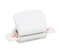 RASTKY Perforadora de 6 Orificios con Hoja de Metal para Encuadernación de papel: Herramienta Ideal para Estudiantes, Perforación Personalizable para Proyectos, Diseño Eficiente que Ahorra Espacio