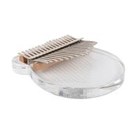 RASTKY Piano de Dedo de 17 Teclas con Forma de Oso con Sonido Agradable, Artesanía Exquisita, Piano de Pulgar Liviano para Conciertos, Kalimba de Madera de Caoba