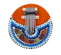 RASTKY Piano de Pulgar Africano Sintonizable de 7 Teclas de con Teclas de Metal para una Mejor Resonancia del Sonido para Educación Musical