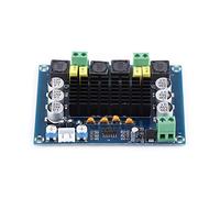 RASTKY Placa Amplificadora de Potencia de Audio de Alta Potencia de Doble Canal con Protección contra Cortocircuitos, Módulo Amplificador Digital de 120 W + 120 W para Entusiastas de la Electrónica