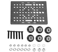RASTKY Placa de Aluminio Universal Tobar Tablero Conjunto de Soporte PUBLY Set para OpenNBuilds V Tipo de Actuadores Lineales de NEMA 20-80 Mm - Accesorios de Impresoras 3D - Alta Estabilidad