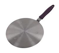 RASTKY Placa Difusora de Calor de Acero Inoxidable de Primera Calidad, Herramienta de Calentamiento de Placa Adaptadora de Inducción Eficiente para Cocinas de Gas, Arroceras, Accesorios de Cocina