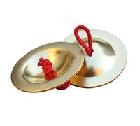 RASTKY "Platillos de Dedo de Cobre de Primera Calidad, Instrumento Rítmico con Efecto de Sonido Brillante para Educación Musical Infantil, 2 uds. Escena aplicable: Actividades de Educación Infantil
