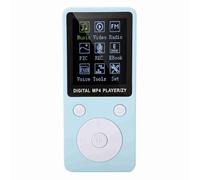 RASTKY Player MP3 con Altavoces Incorporado Pantalla Portátil MP4 Music Player Soporte de 32 GB con Auriculares - Electrónica/Portable y Video (BLUE)