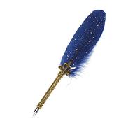 RASTKY Pluma de Caligrafía de Plumas Vintage Escritura Suave Punta Plana para Caligrafía Gótica e Italiana para Creaciones y Prácticas Artísticas con Punta Reemplazable y Textura de Pluma Suave para