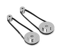 RASTKY Polea de Sincronización 20 Dientes 60 Dientes Rueda Sincrónica de Aluminio con 280 Mm de Longitud de 6 Mm Cinilla de Sincronización para Impresora 3D Industrial y Científico/Potencia (20 t 5