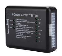 RASTKY Probador de Fuente de Alimentación ABS de Compatible con ATX con Luz Indicadora de LED para Piezas de Computadora, Técnico en Informática