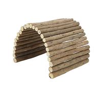 RASTKY Puente de Madera Animal Pequeño Puente Bendy Conejillos de Indias Hurones Erizos Chinchillas Conejos Pequeños (15 * 30CM)