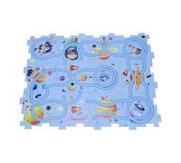 RASTKY Puzzle Race Car Set para Niños de 6 Años, Juguete Educativo con Tema Espacial con Avión, Juego de Rompecabezas Interactivo para Niños Pequeños, y Niñas