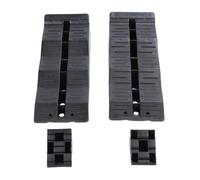 RASTKY Rampa de Nivelación Ajustable para Vehículos Recreativos, Bloque Nivelador para Vehículos Recreativos de 3 Escalones para Calzo de Rueda de Remolque, Material HDPE, Capacidad de Carga de (con