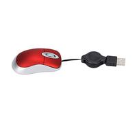 RASTKY Ratón con Cable con Resolución óptica de 1600 Ppi - Mouse de Computadora USB Portátil con 3 Formas en Que el Diseño de la Rueda y el Uso Diario, Compatible con 98/290/XP/Vista/7