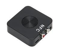 RASTKY Receptor de Música, Adaptador de Audio Inalámbrico NFC Manos Libres para el Hogar del Coche, Batería de Litio Recargable de 10Hz-20HKz