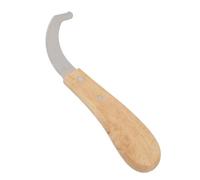 RASTKY Recortadora de Pezuñas de Acero Al Carbono, Cortes Limpios, Cortador de Herradura con de Madera de Caucho Fácil de Usar para Principiantes