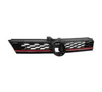 RASTKY Reemplazo de Rejilla Negra Brillante Tipo Panal para MK7.5 Facelift 2017-2020, Elegante Parrilla Frontal para una Apariencia Agresiva, Material ABS, para Propietarios de GTD (línea roja)