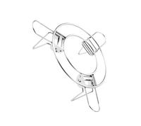 RASTKY Rejilla de Cocción Al Plegable de Acero Inoxidable con Aislamiento Térmico para Cocinar Al, Adecuada para Cocinar Verduras, Pasteles, Bollos, Fácil de Limpiar para Uso en la Cocina