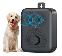 RASTKY Repelente Ultrasónico de Perros Amplio Rango de Control Diseño de Emisor Dual Entrenador de Mascotas Antiladridos para Perros, Dispositivo Disuasorio de Ladridos para Uso en Interiores y
