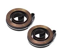 RASTKY Resorte de Bobina de Retorno de Alimentación de Pluma de Acero Cromado, Resorte de Prensa de Taladro de Acero para Fresadora, Uso de Retorno Superior, 2 uds.