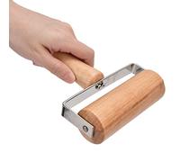 RASTKY Rodillo para Pizza, Práctico Rodillo Pequeño de Madera para Pulido Fino, para Pastelería y Panadero Casero