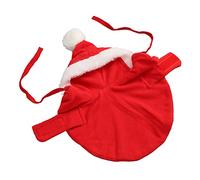 RASTKY Ropa Cálida para Mascotas, Linda Capa para Perros con Capucha, Agradable para la Piel, para Cachorros y Gatos, Suave y Cómoda para Teddy Doberman Husky (S)