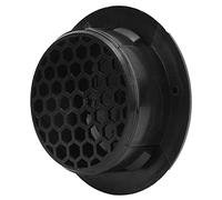 RASTKY Salida de Aire Acondicionado Redonda Negra para Autobuses, Vehículos Recreativos, Automóviles Eléctricos, Ajuste Duradero para Rejilla de Ventilación para Aire Acondicionado para Ventilación,