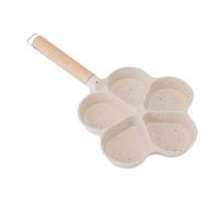 RASTKY Sartén para Huevos Antiadherente para 4 Tazas - Sartén para Huevos Pega la Forma de la Flor a la para Tortilla para Desayuno Hamburguesas Panqueques - para Tortilla de Aluminio