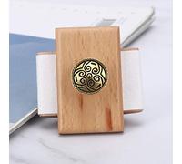 RASTKY Sello de Absorción de Tinta, Herramienta de Sello de Madera para Caligrafía, Secado Rápido, Diseño Ecológico, para Proyectos de Arte y Manualidades de Caligrafía, Superficie Lisa para un Uso