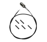 RASTKY Sensor de Detección de Temperatura del Aire Externo, Componente de Monitoreo de Repuesto para de Detección de Temperatura Ambiental Externa del Automóvil (61cm)