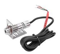 RASTKY Sensor de Temperatura Infrarrojo Sonda sin Contacto de Acero Inoxidable Salida de 420 MA para Medir el Cuerpo Humano, Metal, Caucho, Fácil Instalación y Larga Vida útil (Estilo corto 0~1000℃)