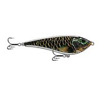 RASTKY Señuelo Que Se Hunde Jerkbait, Cebo de Pesca ABS Duradero con Ojos 3D para Trucha, Bagre, Cebo Simulado para Entusiastas de los Aparejos de Pesca (JKB130-01 Barra única de 13CM 40,5G)