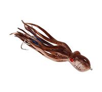 RASTKY Señuelos de Calamar de Simulación de Plantilla de Pulpo de 250g, Tentáculos Gruesos, Cebo Vivo Realista para Pescadores, Acero Inoxidable TPE