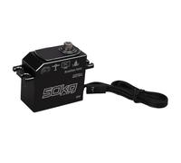 RASTKY Servo de Dirección Digital con Engranaje de Metal de Alta Torsión de 50 Kg con Diseño a Prueba de Lluvia IP67, Doble Rodamiento para Robots 1:8 1:10