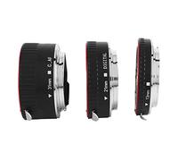 RASTKY Shoot Juego de Tubos de Extensión de Lentes de Enfoque Automático para Cámara EF/EF-S con Anillos de 31 Mm + 21 Mm + 13 para Disparos Macro de Gran Aumento con Primeros Planos de Sujetos