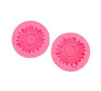 RASTKY Silicona 2 Uds Silicona Flexible Reutilizable Desmoldeo Flor Manualidades Pastel