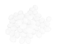 RASTKY Simulación de Huevos de Aves Artificiales, Calidad Duradera, Eclosión de Palomas, 50 Uds. para Amantes de Las Palomas, Plástico como Se Muestra en la Imagen (Huevo Falso sólido)