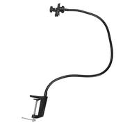 RASTKY Soporte de Cámara con Cuello de Cisne, Brazo Flexible para Cámara Web C922 C930e C920S C920, Agarre Estable para Configuración de Oficina en Casa, Material Metálico (Soporte de fijación en