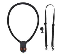 RASTKY Soporte para Cuello para Cámara de Acción, Soporte Magnético para Cámara con Correa para el Pecho para Action 6 5 Pro y Más Actividades, Silicona Flexible y Uso Cómodo, Vlog de