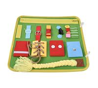 RASTKY Tablero Sensorial Educativo Tablero de Actividades para Bebés para Niños Pequeños Desarrolla Habilidades Motoras, Memoria y Poder Cerebral con Mapas Inspirados en Montessori, 18 Meses a 6 (B)