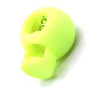 RASTKY Tapón de Palanca, Diseño de Resorte Ligero, Cierre de Protección de Aguja para Zapatos para Correr, Tiendas de Campaña, Equipo de Acampada, Plástico de 0,67 Pulgadas (verde fluorescente)