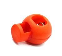 RASTKY Tapón de Palanca, Diseño de Resorte Ligero, Cierre de Protección de Aguja para Zapatos para Correr, Tiendas de Campaña, Equipo de Acampada, Plástico de 0,67 Pulgadas (ORANGE)