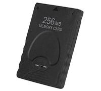 RASTKY Tarjeta de Memoria de Juego Portátil 256 MB Accesorio para Consola de Datos de Juegos Video Games/Legacy Systems/Systems//Access (Black)