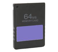 RASTKY Tarjeta de Memoria McBoot Gratuita FMCB, Accesorio de 64MB para, Tarjeta de Memoria Retro Gaming Plug and Play, Material ABS de Alta Calidad